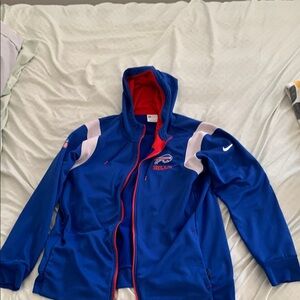 Buffalo Bills Nike Blue and Red Hoodie